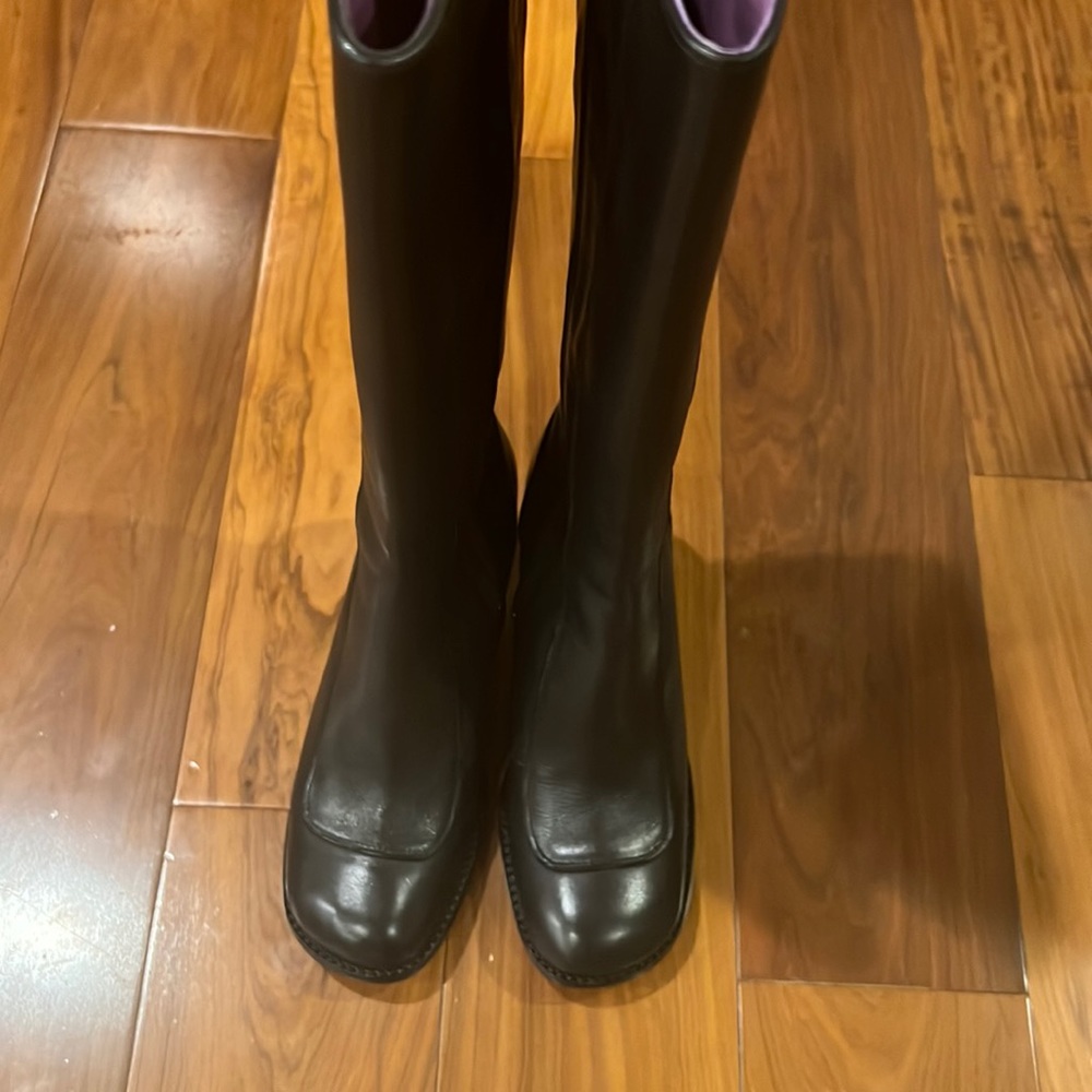 NIB Leather Boots